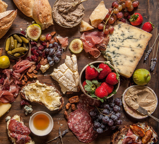 What fruits do you put on a charcuterie board?
