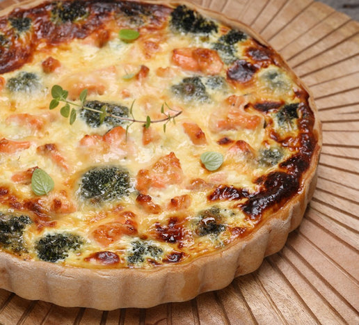 Savory Symphony: Dive into the Irresistible Harmony of Bacon and Swiss in Our Egg Bites Quiche!