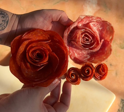 3 Easy Ways to Make Charcuterie Roses