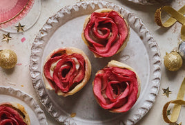 Apple and Pâté Rose Tartlets