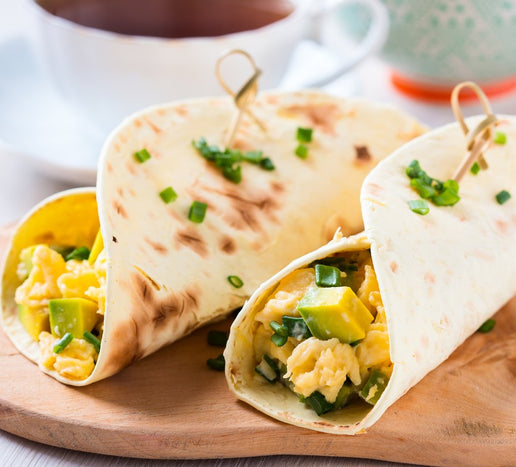 Roll into Flavor: Start Your Day Right with a Bacon and Swiss Egg Bites Breakfast Burrito!