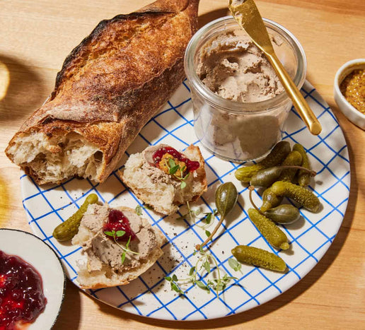 Serving our plant-based harvest Apple Koji-Pate over toast