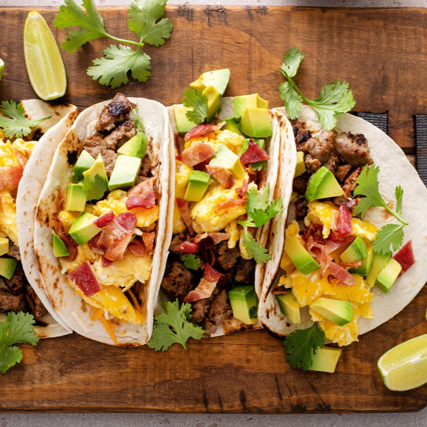 Taco Tuesday, Breakfast Edition Dive into Flavor with Sausage and Che