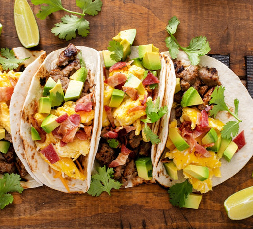 Taco Tuesday, Breakfast Edition: Dive into Flavor with Sausage and Cheddar Egg Bites Tacos!