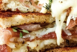 French Grilled Cheese with Prosciutto
