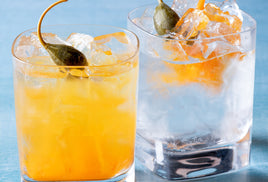 Passion Fruit, Caperberries, Gin and Tonic