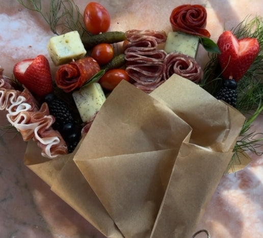 How to Make a Charcuterie Bouquet