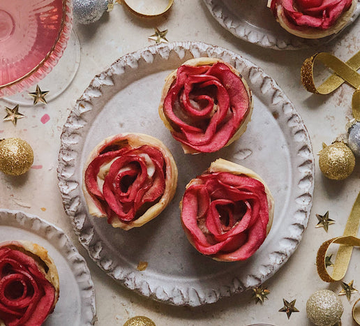 Apple and Pâté Rose Tartlets