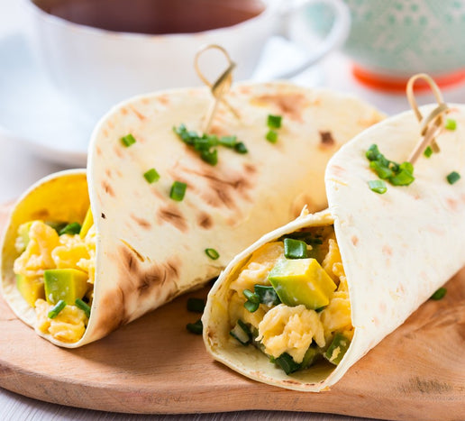 Roll into Flavor: Start Your Day Right with a Mushroom and Swiss Egg Bites Breakfast Burrito!