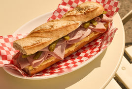 Classic Jambon-Beurre (Serves 2)