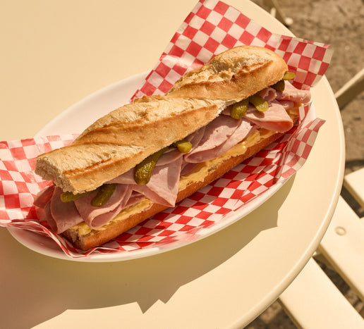 Classic Jambon-Beurre (Serves 2)