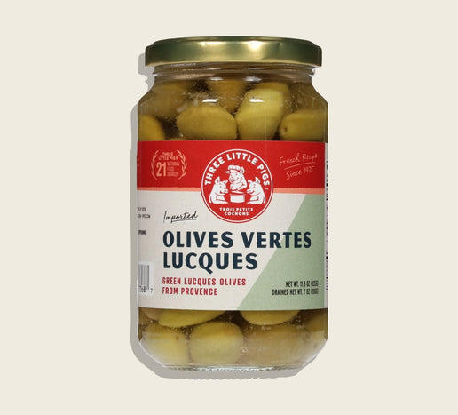 Three Little Pigs Presents a Taste of Provence with New Olives Vertes Lucques
