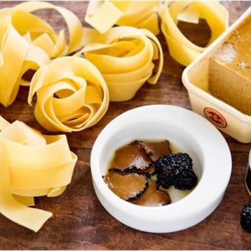 Pasta with Foie Gras and Truffles