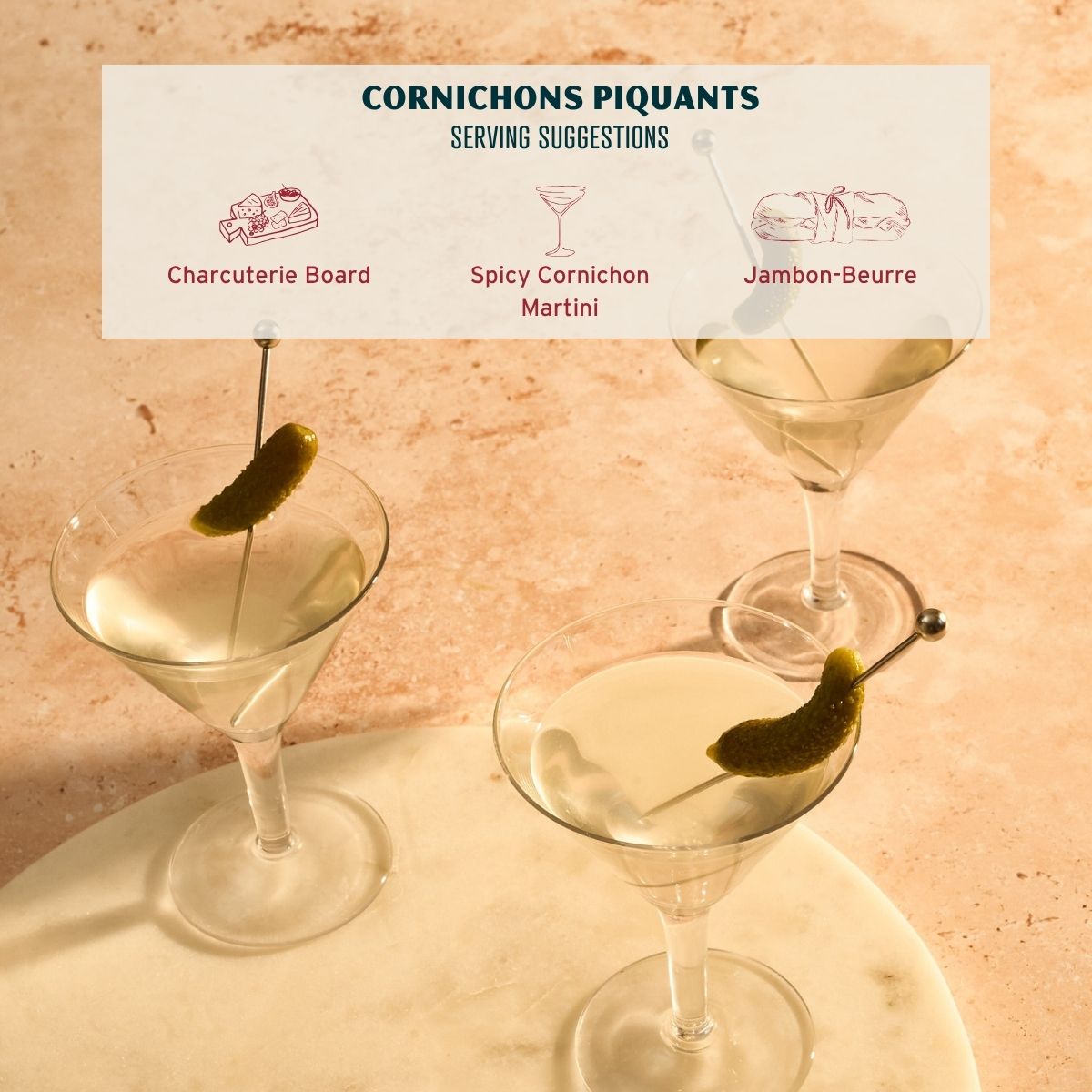 Cornichons Piquants