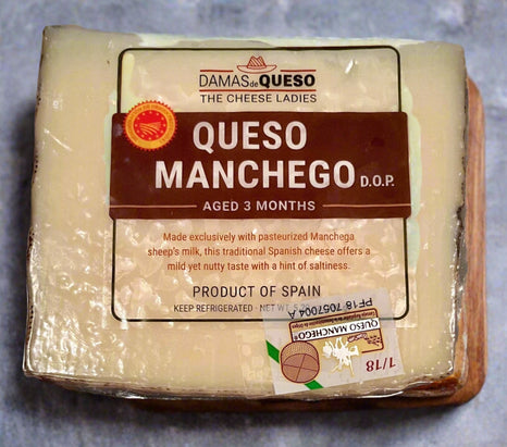 Manchego Cheese – Aged 3 Months 5.3 oz