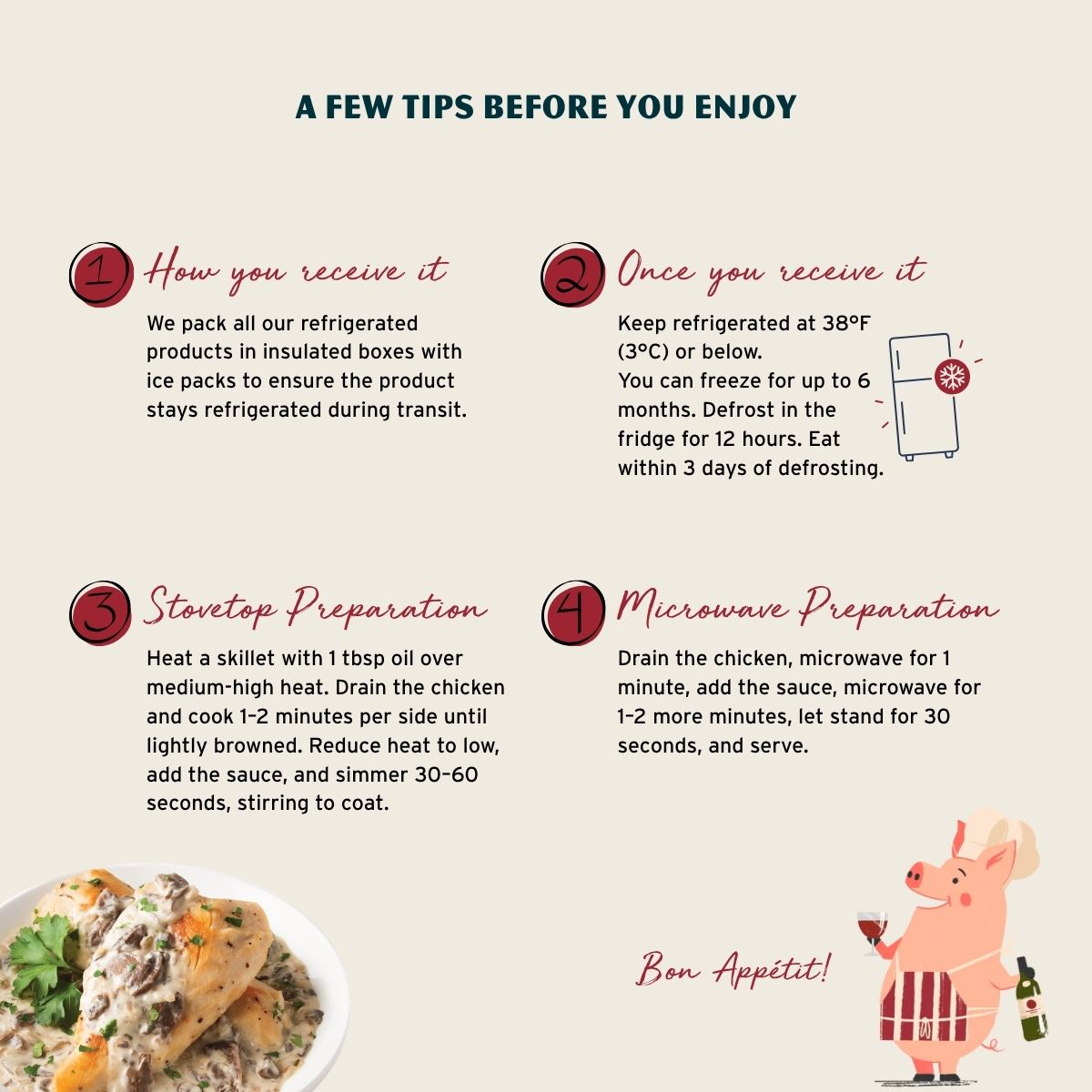 Sous-Vide Creamy Chicken with Mushrooms