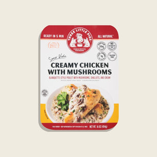 Sous-Vide Creamy Chicken with Mushrooms