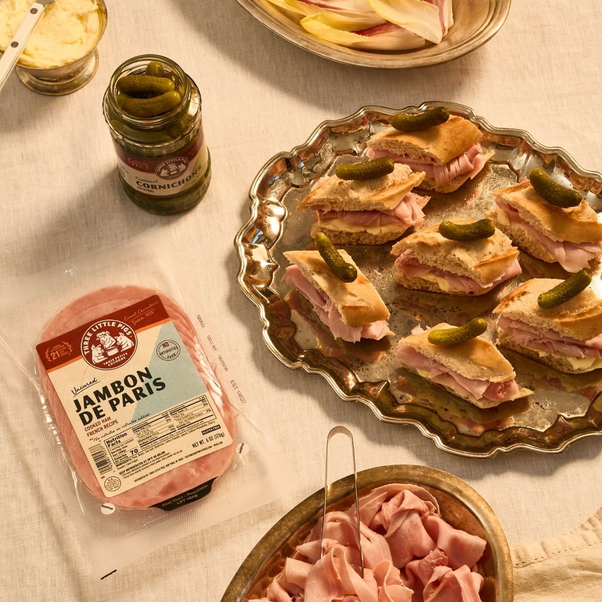 Sliced Jambon de Paris 6oz.