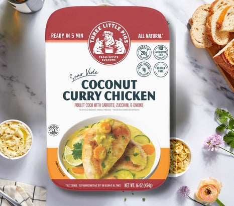 Sous-Vide Coconut Curry Chicken