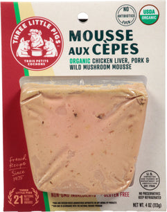 Organic Mousse aux Cepes